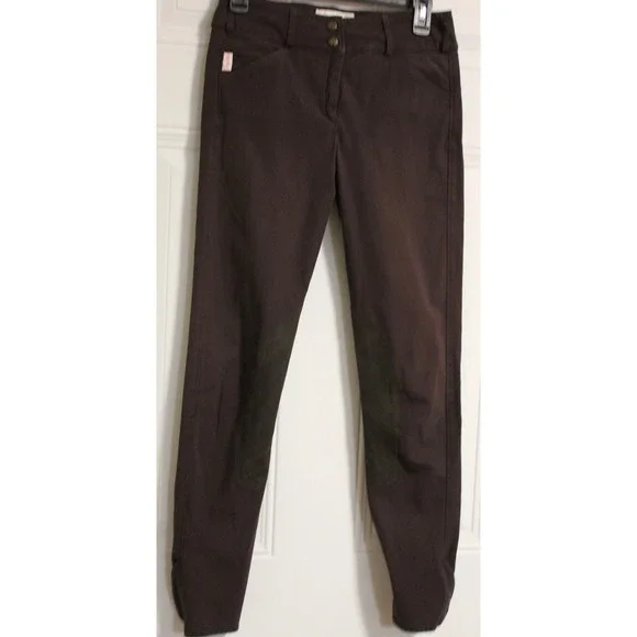 The Tailored Sportsman Women's Brown Equestrian Riding Breeches SZ 26 USA Made - Picture 7 of 11